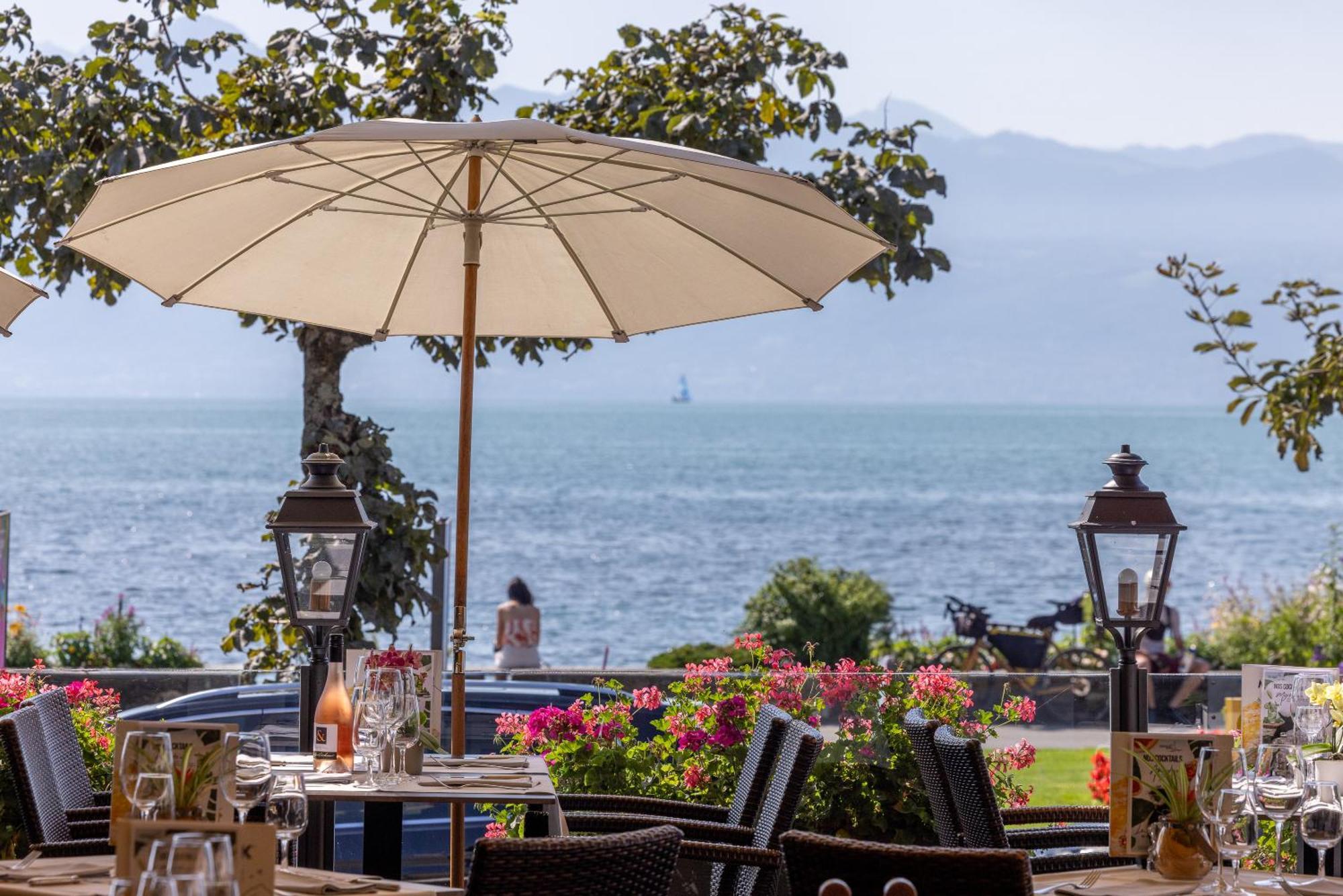 Romantik Hotel Mont Blanc Au Lac Морж Экстерьер фото