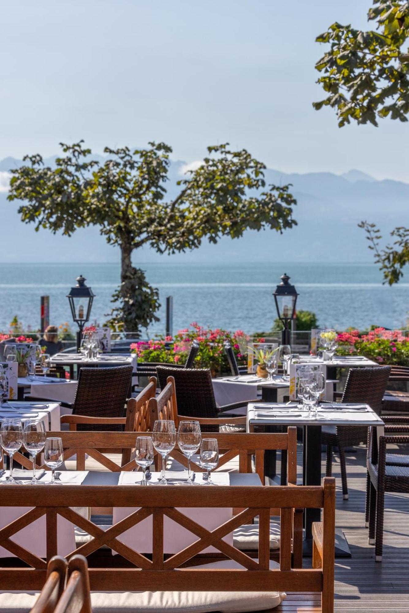 Romantik Hotel Mont Blanc Au Lac Морж Экстерьер фото