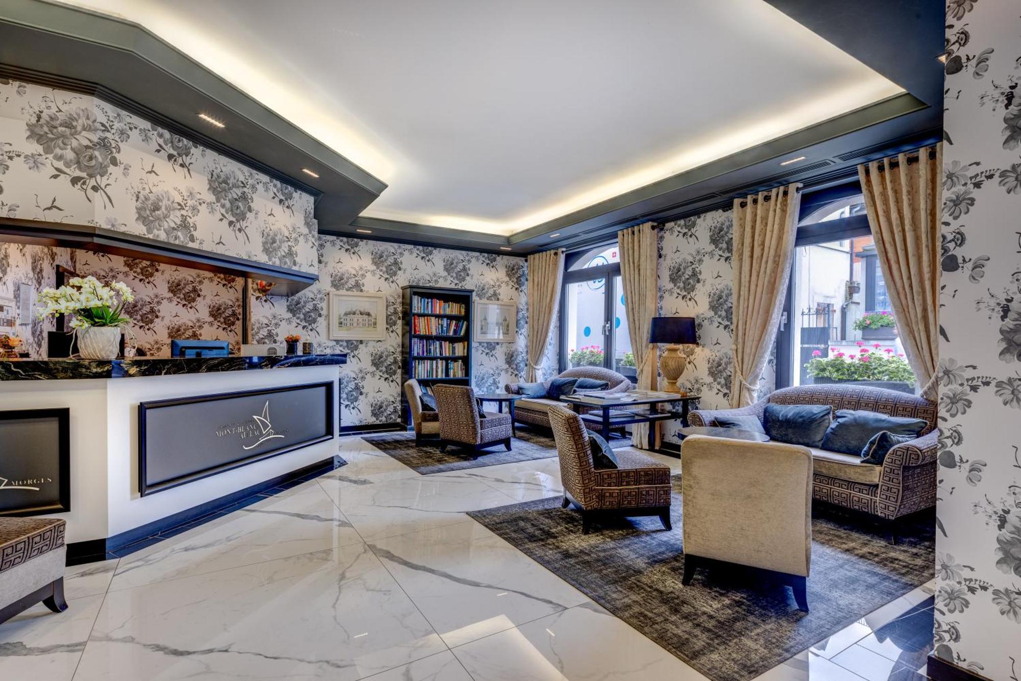Romantik Hotel Mont Blanc Au Lac Морж Экстерьер фото