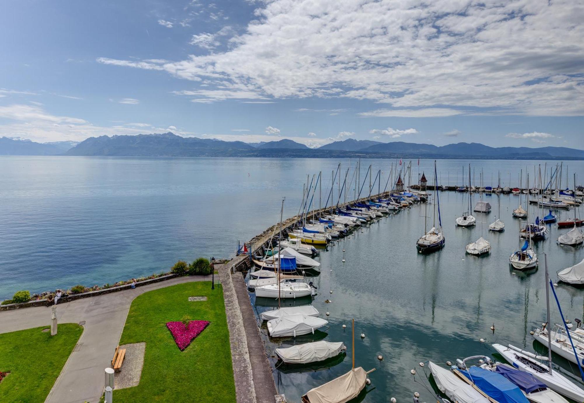 Romantik Hotel Mont Blanc Au Lac Морж Экстерьер фото