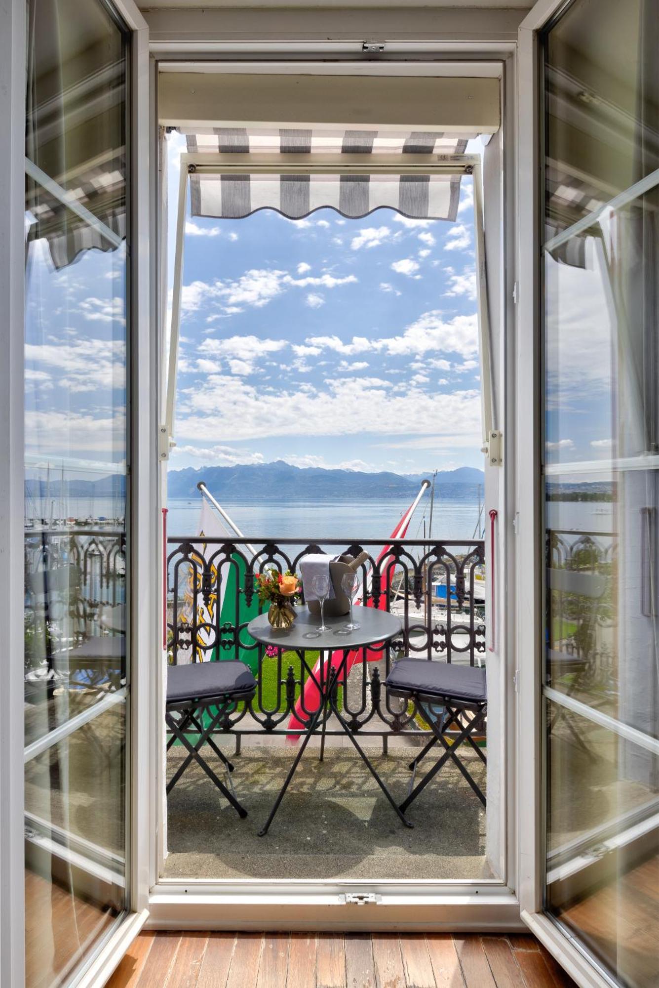 Romantik Hotel Mont Blanc Au Lac Морж Экстерьер фото