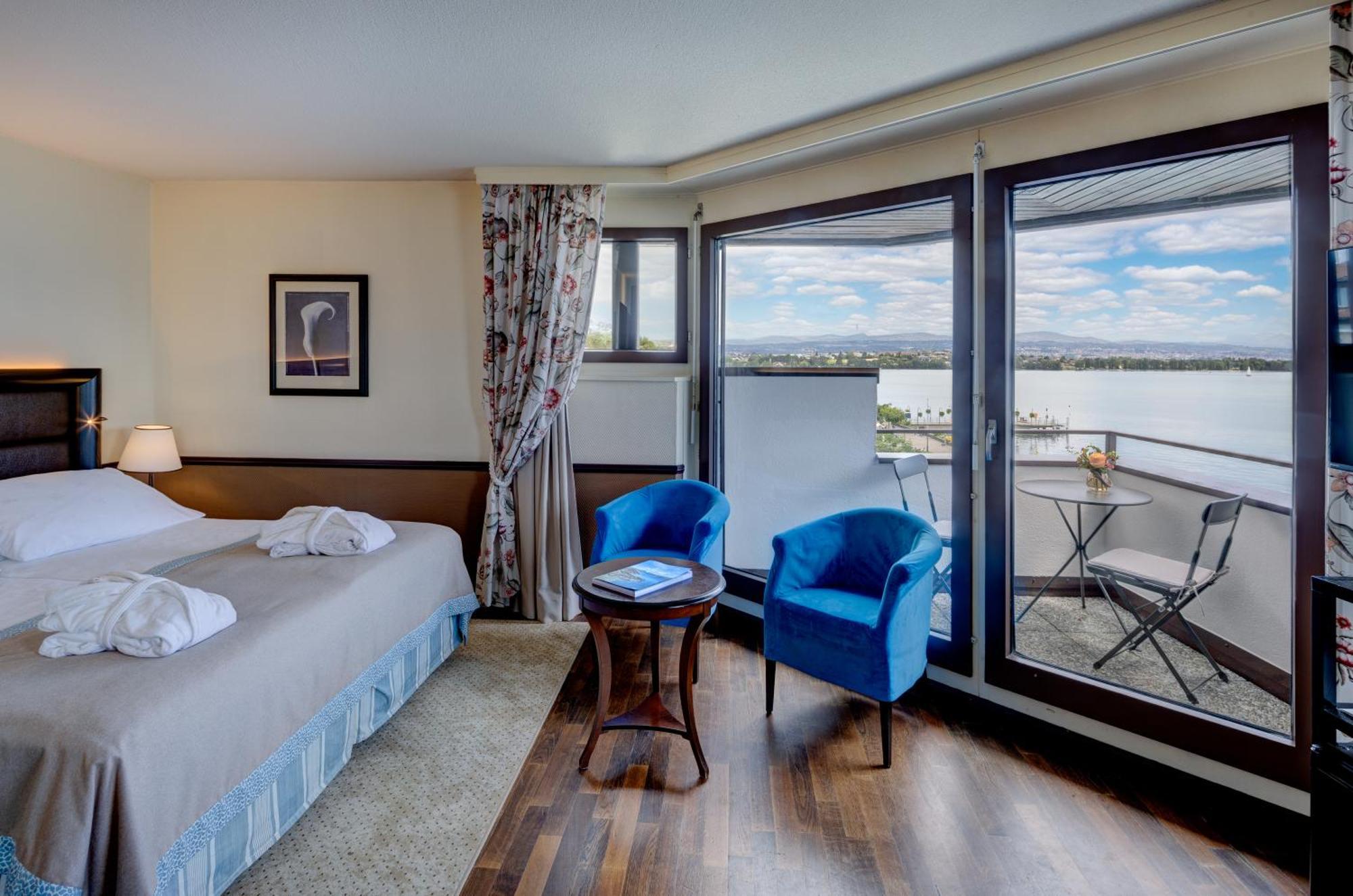 Romantik Hotel Mont Blanc Au Lac Морж Экстерьер фото