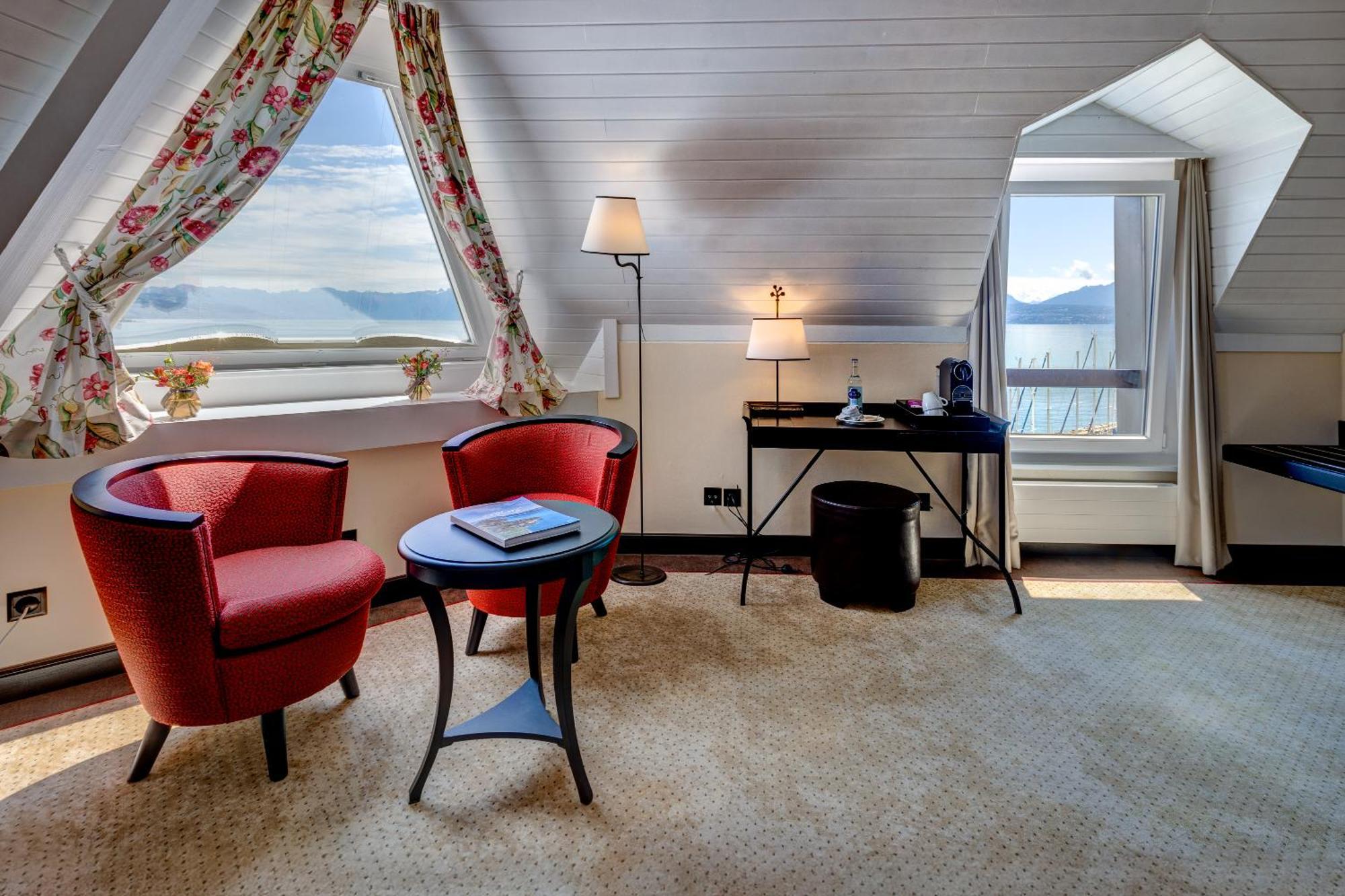 Romantik Hotel Mont Blanc Au Lac Морж Экстерьер фото